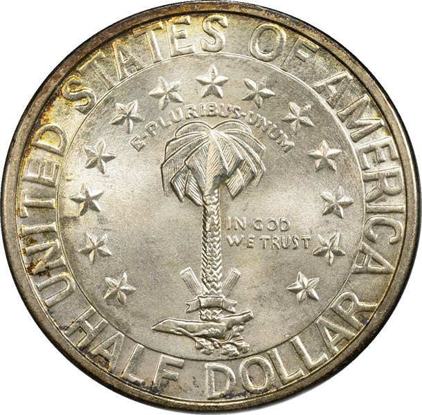 (9293) 1936-S 50C PCGS MS67 CAC Columbia reverse