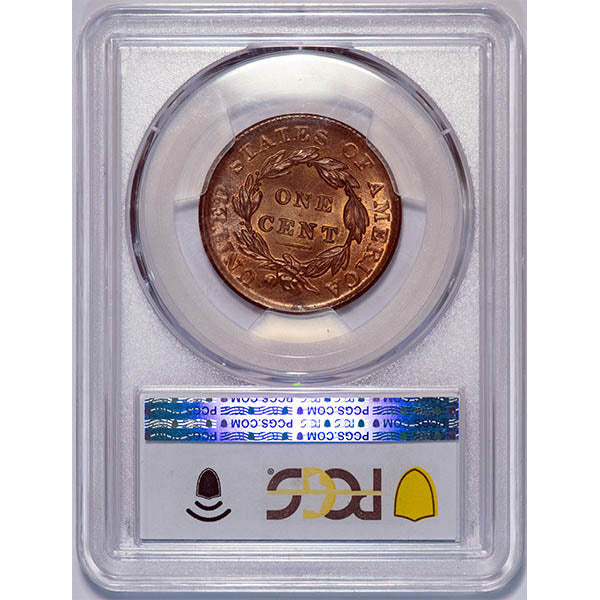 (1697) 1833 1C PCGS MS66RB