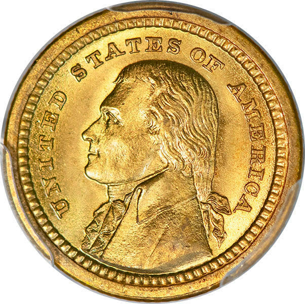 (7443) 1903 G$1 PCGS MS67 Jefferson obverse