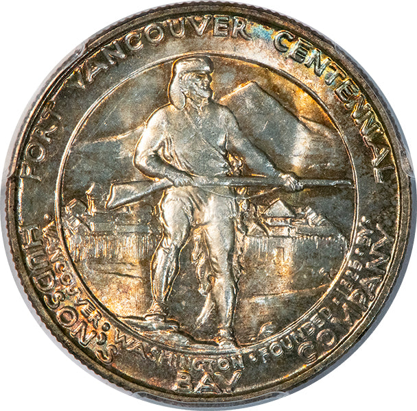 1925 50C Vancouver PCGS MS65 CAC reverse