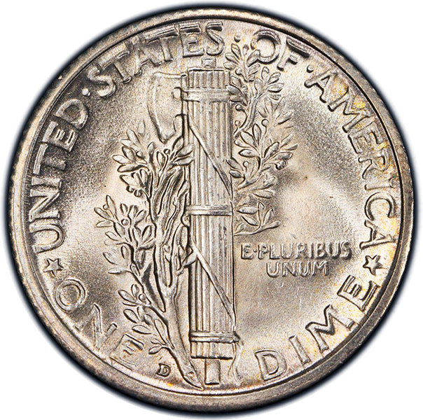 1931-D 10C PCGS MS66FB reverse