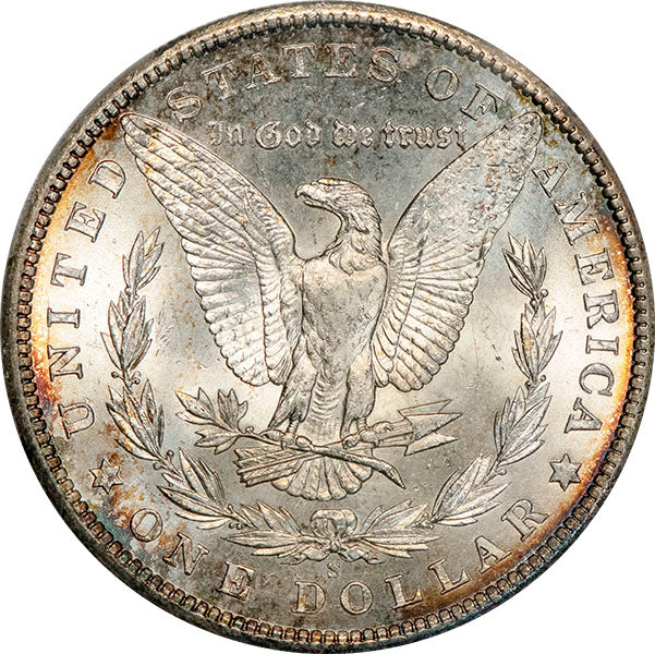 (7270) 1900-S $1 PCGS MS66 CAC Morgan reverse
