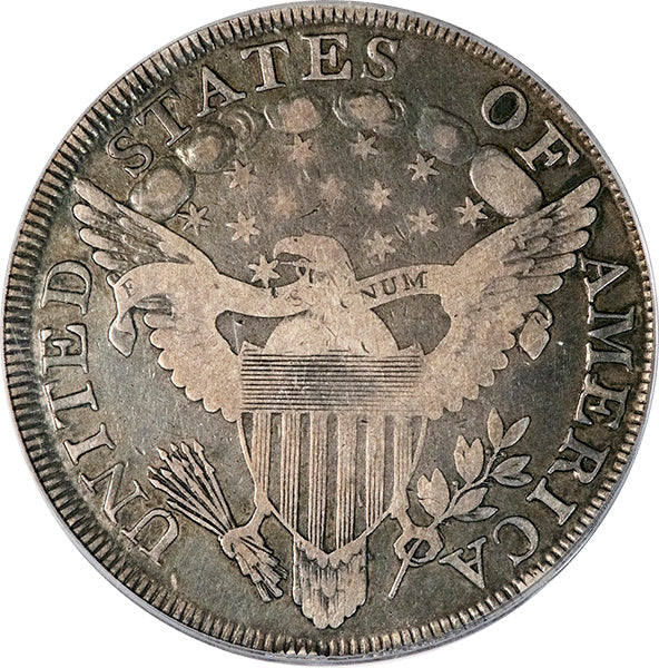 (6887) 1800 S$1 PCGS F12 Bust Dollar reverse