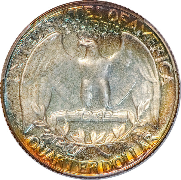 (5981) 1942 25C PCGS PR68 Washington reverse