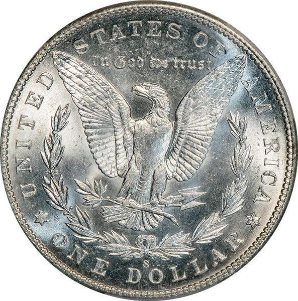 (7294) 1904-S $1 PCGS MS66+ CAC Morgan reverse
