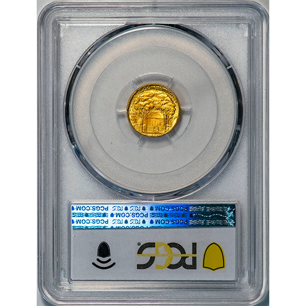 (7459) 1922 G$1 PCGS MS66+ Grant Star reverse slab