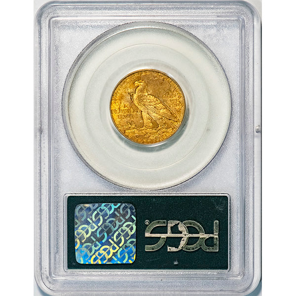 (8513) 1909 $5 PCGS MS60 Indian reverse slab