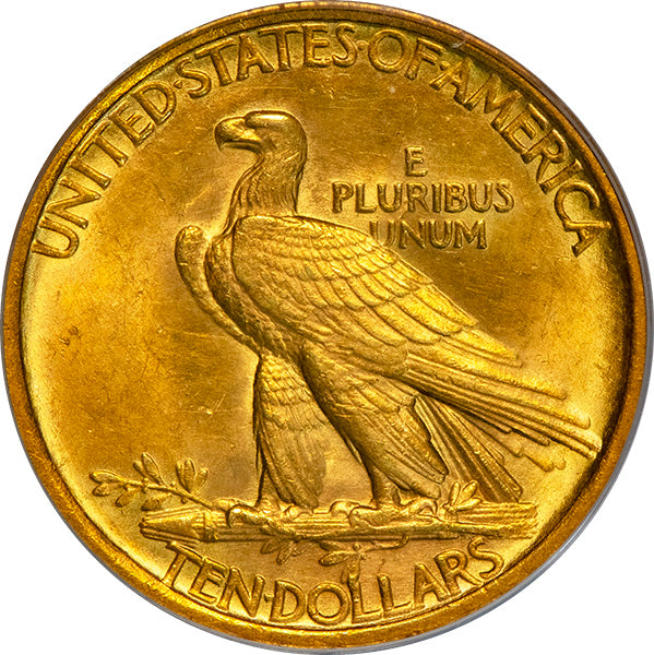 (8852) 1907 $10 PCGS MS61 No Motto Indian reverse