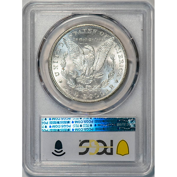 (7260) 1899-O $1 PCGS MS66 CAC Morgan reverse slab