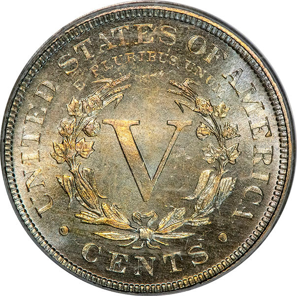 (3886) 1888 5C PCGS PR65 CAC Liberty reverse