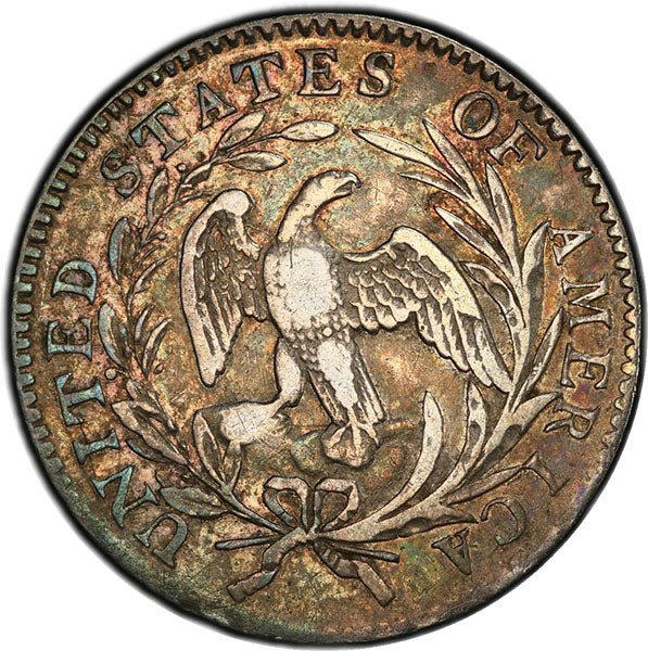 (4461) 1796 10C PCGS VF35 Bust Dime reverse