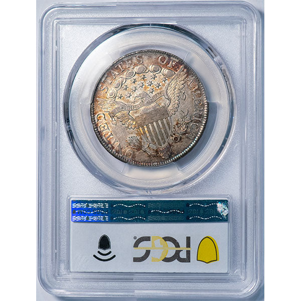 (6073) 1806 50C Pointed 6, No Stem O-109, T-15, R.1 PCGS AU55+