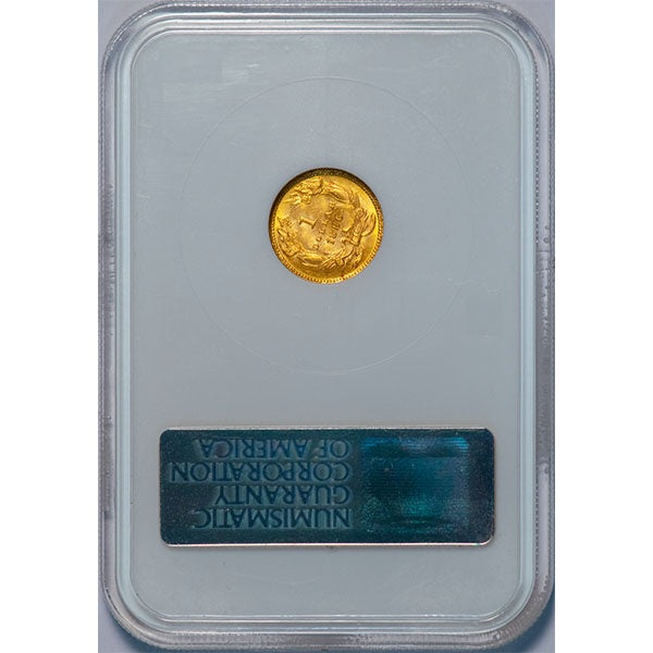 (7587) 1886 G$1 NGC MS63 Gold CAC