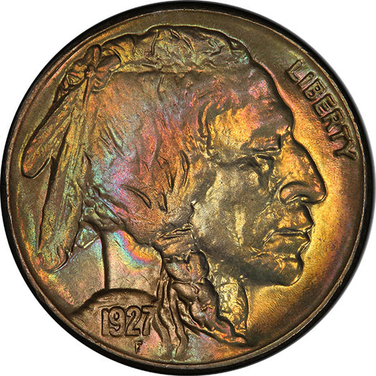 (3962) 1927-S 5C PCGS MS65+ CAC