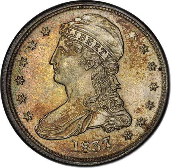 (6176) 1837 50C PCGS MS62