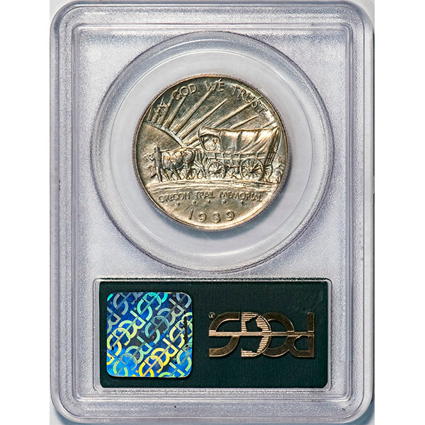 (9354) 1939-S 50C PCGS MS63 Oregon Gold CAC reverse slab