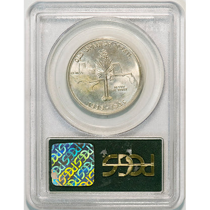 1935 50C Spanish Trail PCGS MS64 Gold CAC