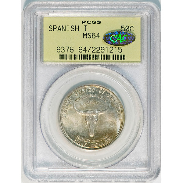 1935 50C Spanish Trail PCGS MS64 Gold CAC