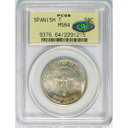 1935 50C Spanish Trail PCGS MS64 Gold CAC