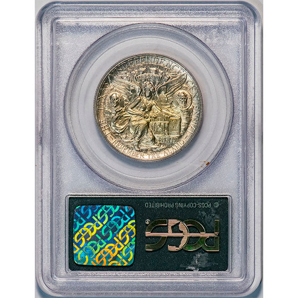 (9396) 1938-S 50C PCGS MS63 CAC Texas reverse slab
