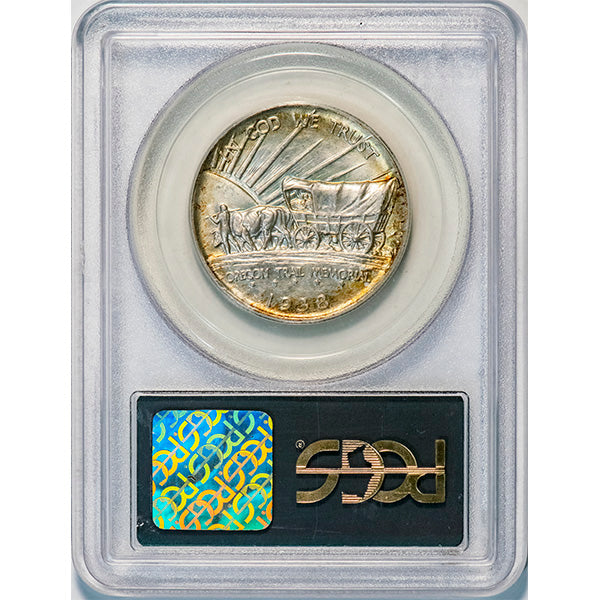 (9350) 1938-S 50C PCGS MS66 CAC Oregon reverse slab