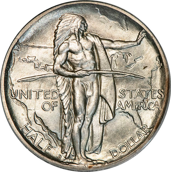 (9349) 1938-D 50C PCGS MS65 Oregon Gold CAC obverse