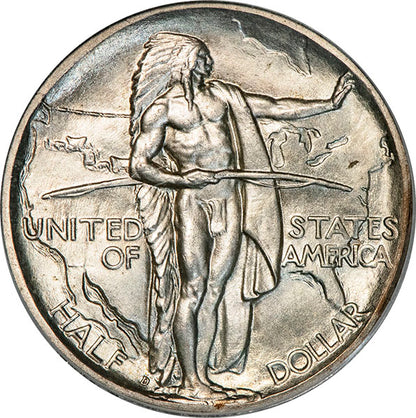 (9349) 1938-D 50C PCGS MS65 Oregon Gold CAC obverse