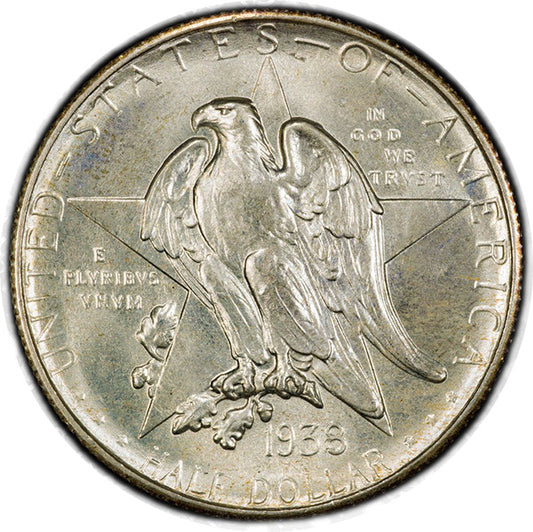 (9396) 1938-S 50C Texas PCGS MS67 CAC