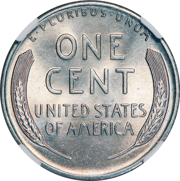 (2714) 1943-D 1C NGC MS67+ CAC Lincoln reverse