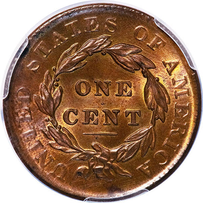 (1697) 1833 1C PCGS MS66RB