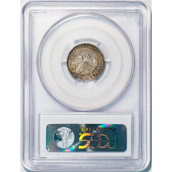 (4527) 1835 10C PCGS AU55 Bust Dime reverse slab