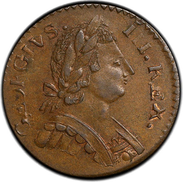 '1787' 1/2P Machin's Mills Vlack 17-87B PCGS MS62BN obverse