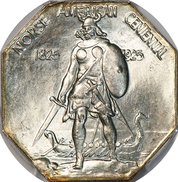 1925 Medal Norse American, Thick PCGS MS66 obverse
