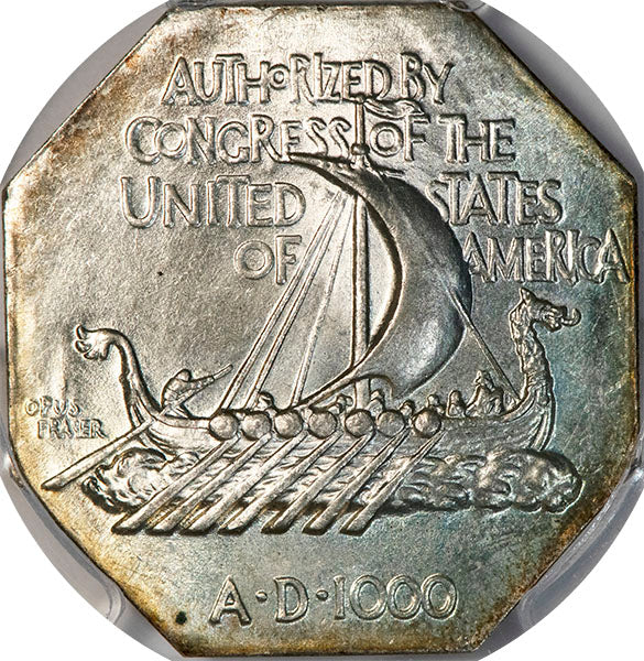 1925 Medal Norse American, Thick PCGS MS66 reverse