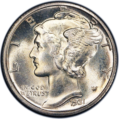 1931-D 10C PCGS MS66FB obverse