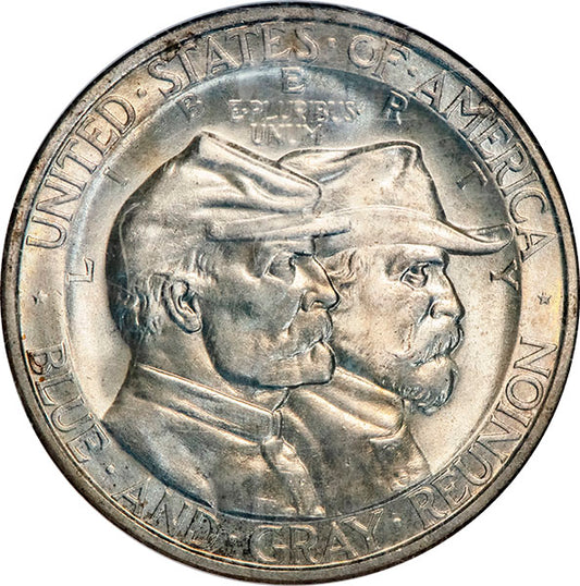 (9305) 1936 50C NGC MS67 Gettysburg obverse