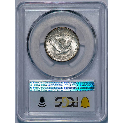 (5762) 1927-D 25C PCGS MS65 CAC