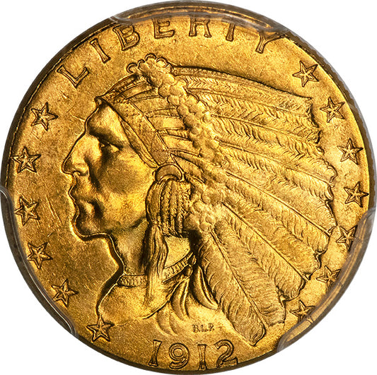 1912 $2.50 PCGS MS64 obverse