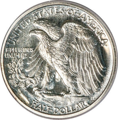 (6639) 1939 50C PCGS PR66 CAC Walker reverse