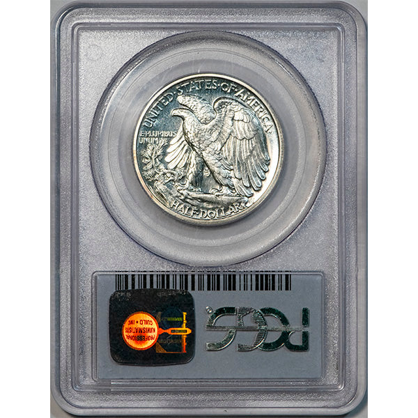 (6639) 1939 50C PCGS PR66 CAC Walker reverse slab