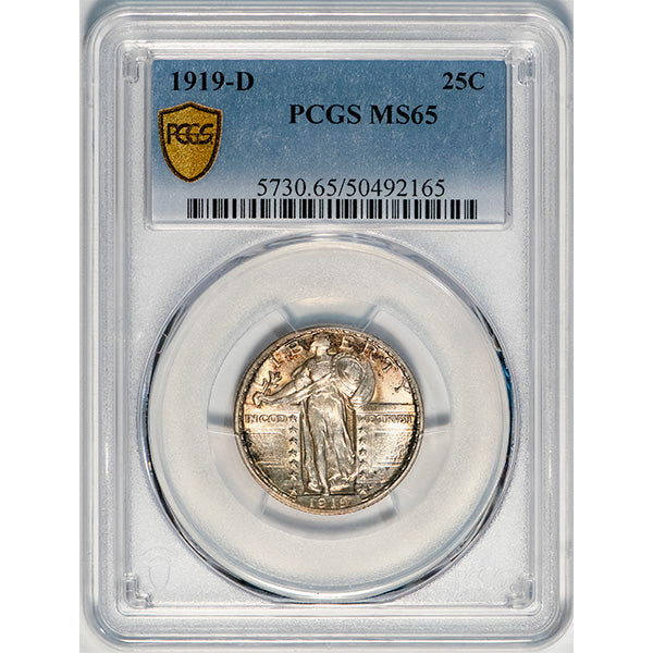 1919-D Standing Liberty Quarter slab