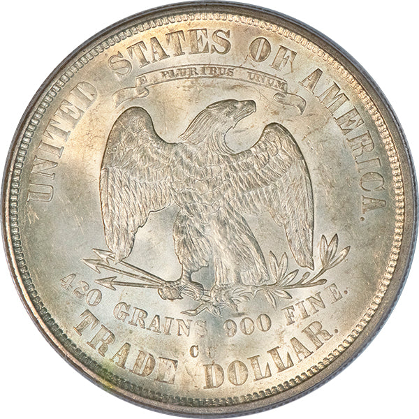 1875-CC Trade Dollar reverse