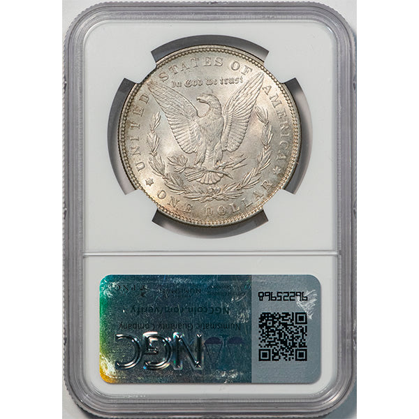 (7258) 1899 $1 NGC MS64 CAC Morgan reverse slab