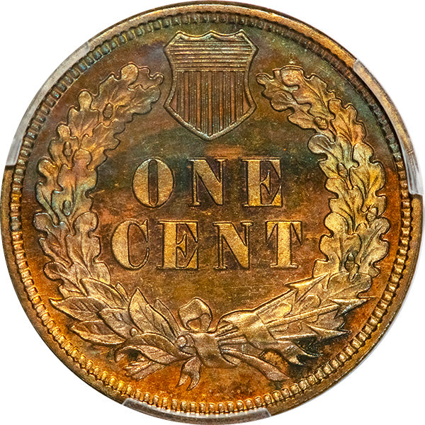 (2330) 1881 1C PCGS PR66BN Indian reverse