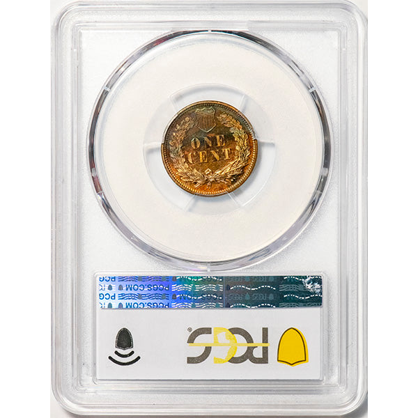 (2330) 1881 1C PCGS PR66BN Indian reverse slab