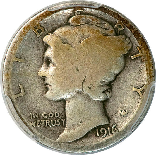 1916-D 10C PGCS AG03 CAC