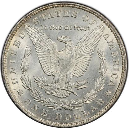 (7220) 1893 $1 PCGS MS65 Morgan reverse