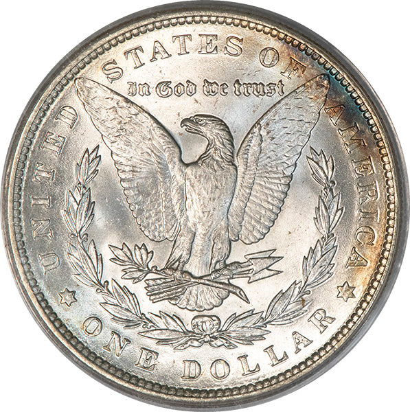1889 Morgan Silver Dollar reverse