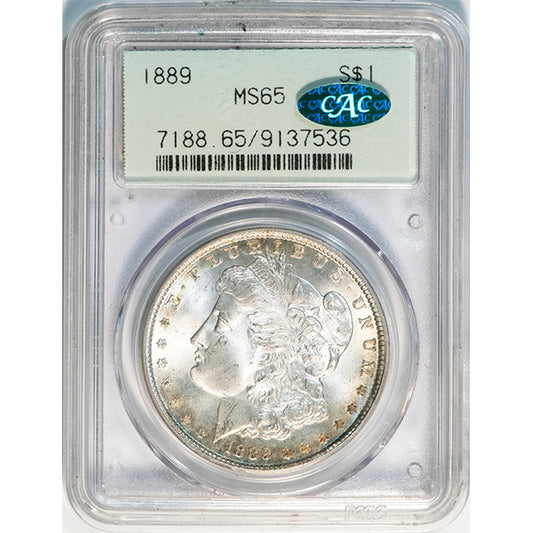 1889 Morgan Silver Dollar slab
