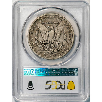 (7190) 1889-CC $1 PCGS F15 CAC Morgan reverse slab